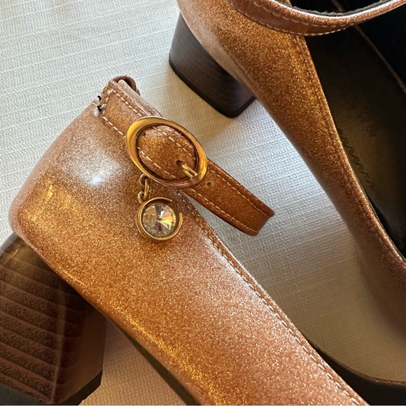 Rose Gold Bobbie Pumps Size 40 - Picture 2 of 16